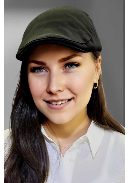 Kadın Arkadan Lastikli Kasket Şapka