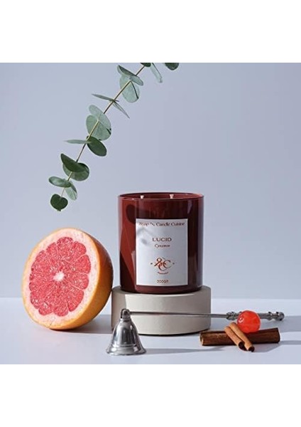 And Candle Cuisine El Yapımı Soya Mumu, Cynamon Kokulu Tarçın Cam MUM, Vegan, Eco-Friendly | 300 gr - 11OZ modelleri