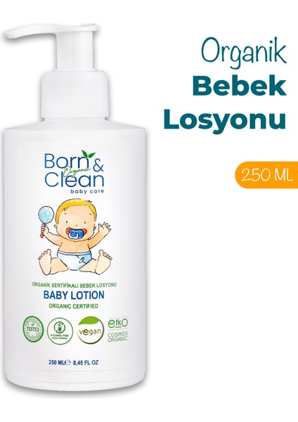 Organik Sertifikalı Bebek Losyonu 250 ml