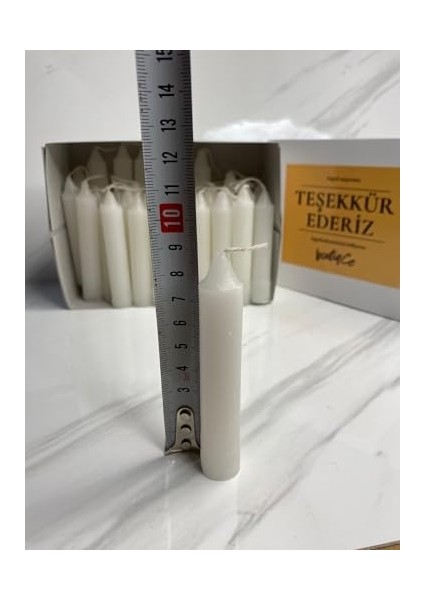 Adet Mum Bakkal Mumu (10 cm )