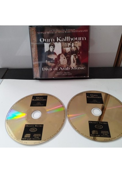 Oum Kalthoum ‎– Diva Of Arab Music - 2002 - 2XCD