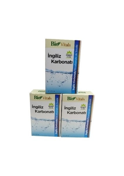 İngiliz Karbonatı 200 gr x 3