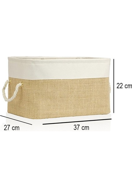 Büyük Boy Jüt Dolap Içi Çamaşır Çocuk Odası Oyuncak Düzenleyici Katlanır Saklama Sepeti Organizer modelleri