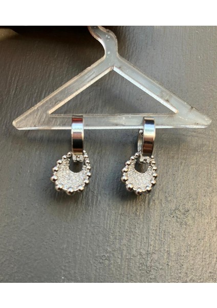 Lotusdesign Zirkon Taşlı Sallantılı Küpe