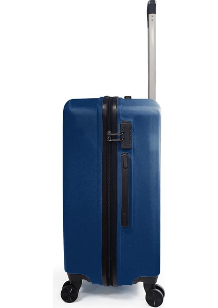 Abs Lacivert Büyük Boy Valiz 16408 modelleri