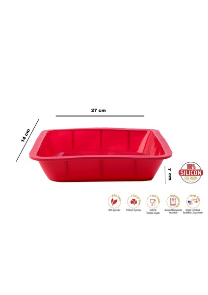 Baton Kek, Ekmek, Çikolata Kalıbı - Silikon