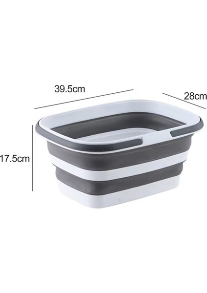 Katlanır Piknik Seti Çok Fonksiyonlu Katlanabilir Kova Taşınabilir Araba, Kamp Ve Temizlik Kovası fırsatları