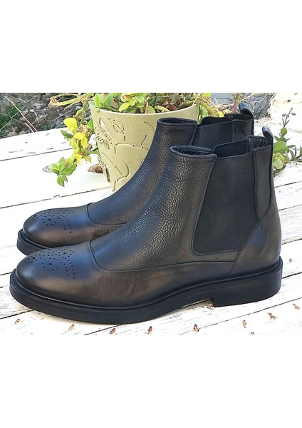 Marcomen 16163 Erkek Deri Klasik Chelsea Bot fiyatları