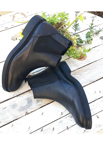 Marcomen 16163 Erkek Deri Klasik Chelsea Bot fırsatları