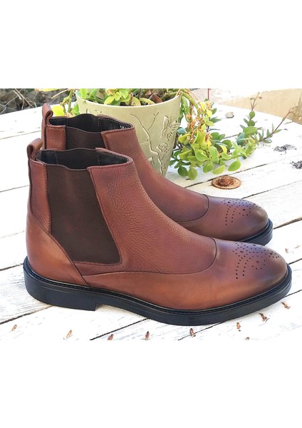 Marcomen 16163 Erkek Deri Klasik Chelsea Bot fiyatları