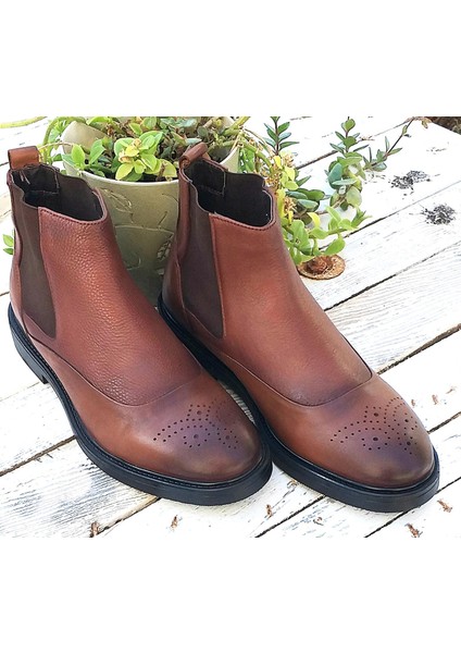 Marcomen 16163 Erkek Deri Klasik Chelsea Bot fırsatları