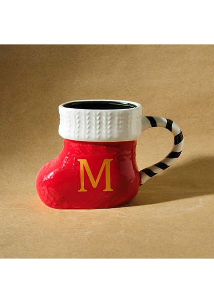 New Year Yılbaşı M Harfli Kupa