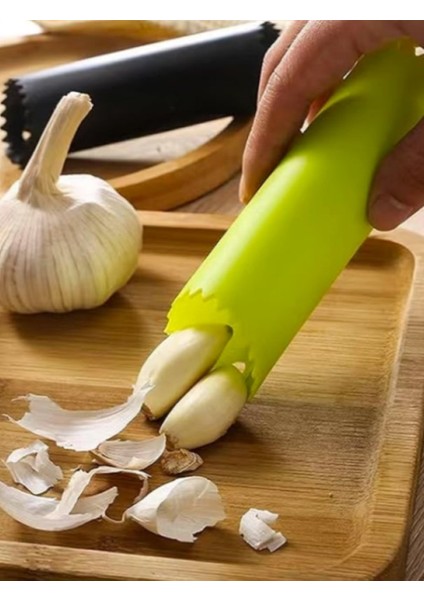 Silikon Renkli Sarımsak Soyucu