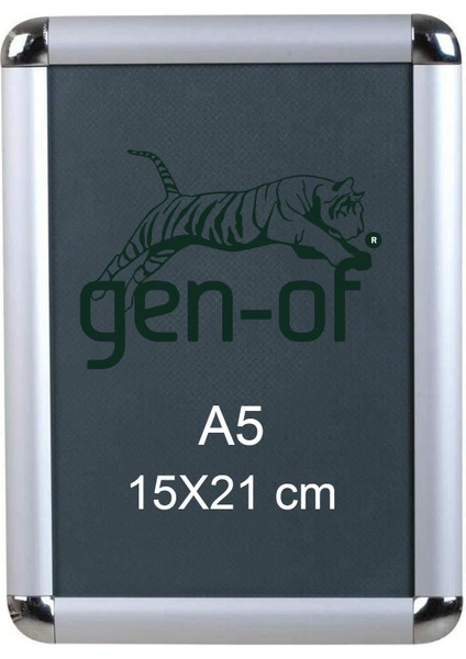 A5 Alüminyum Rondo Çerçeve (15X21)