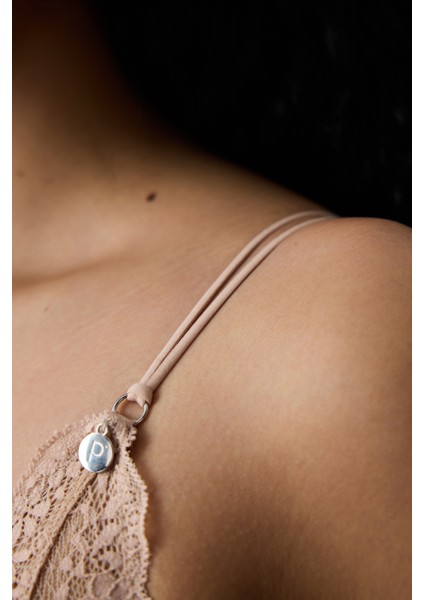 Micro Lace Triangle Bej Sütyen indirimleri