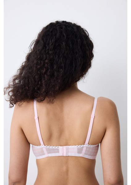Heart Broderie Pembe Sütyen indirimleri