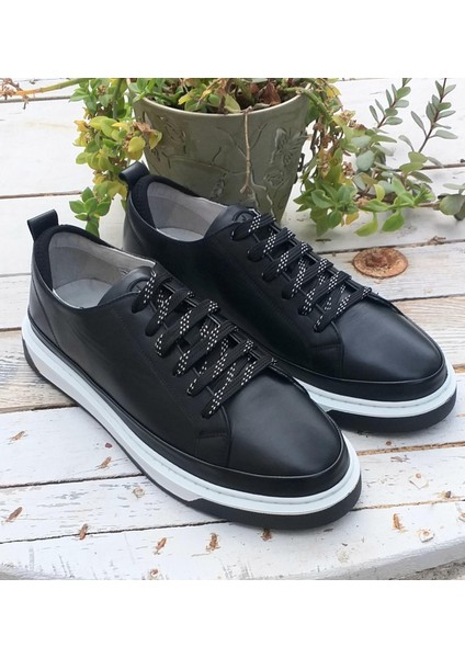 Franco 9831 Erkek Deri Premium Sneaker Ayakkabı