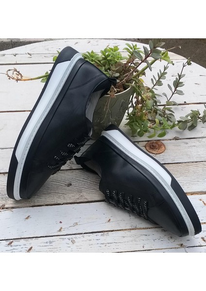 Franco 9831 Erkek Deri Premium Sneaker Ayakkabı