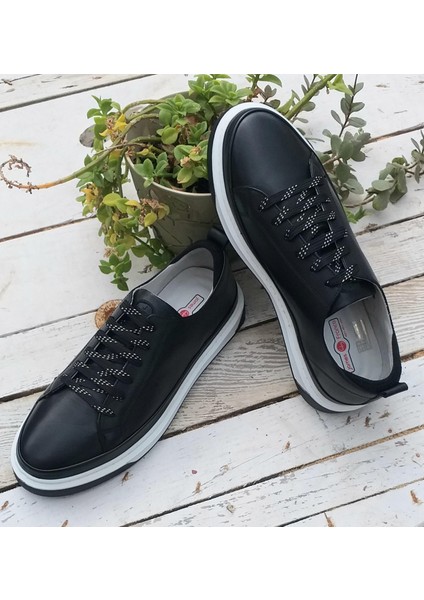 Franco 9831 Erkek Deri Premium Sneaker Ayakkabı
