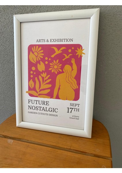 Art&exhibition Tasarım Çerçeveli Camlı Tablo 23.5 x 33,5 fiyatları