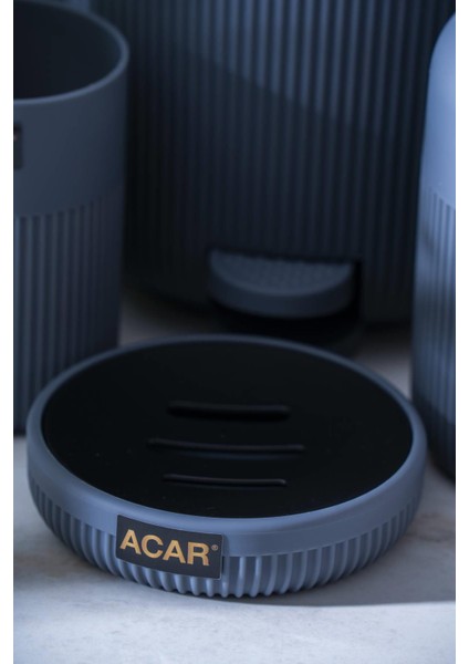 Astoria Akrilik 5 Parça Banyo Seti - Gri fırsatları