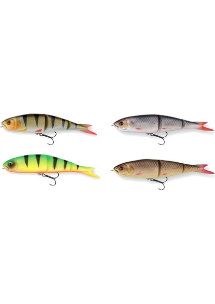 Soft 4play 13 cm 28 gr Swim&jerk 2 Adet Sahte Balık 04-Perch