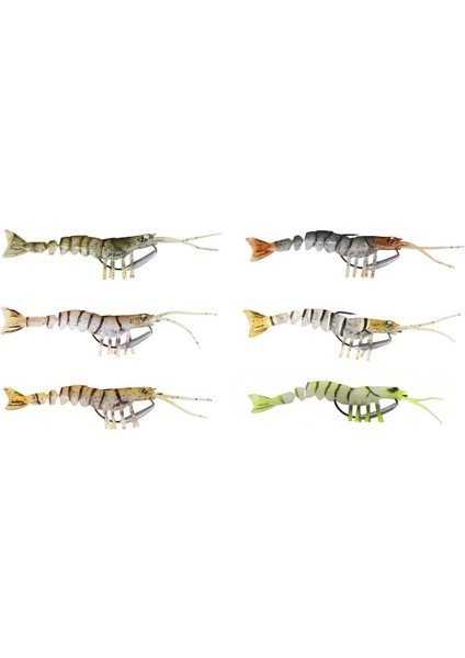 Tpe Manic Shrimp 6.5 cm 4 gr Sahte Balık Natural