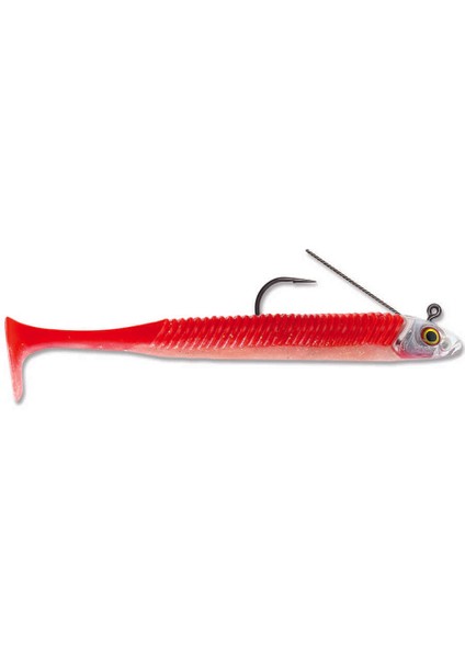 360GT Weedless Jıg Minnow Sahte Balığı Md 14CM - 3lu