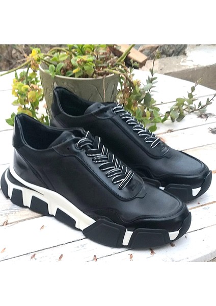 Marcomen 20069 Hakiki Deri Ithal Taban Premium Sneaker Günlük Ayakkabı