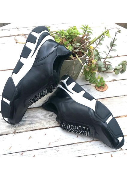 Marcomen 20069 Hakiki Deri Ithal Taban Premium Sneaker Günlük Ayakkabı