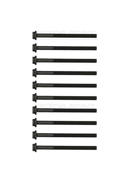 Sılındır Kapak Cıvata Setı 10X Defender L663 Dıscovery Sport L550 R.r Evoque L551 R.r 4 L405 R.r Sport 2 L494 R.r Velar L560 Jaguar E-Pace X540 F-Pace X761 Xe X760 Xf Iı X260