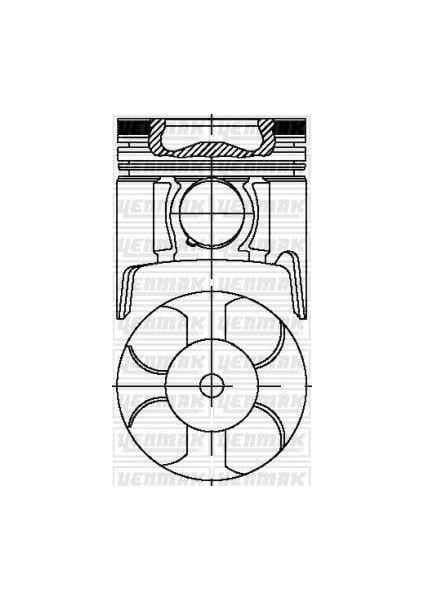 Motor Piston Segman Std Astra Van-Combo-Corsa Van 1.7 Dtı 02-05 Y 1.7 Dt 79.0