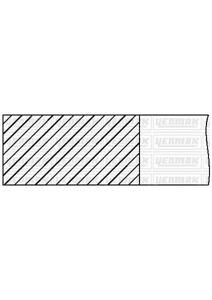 Segman 0.50 4AFE Corolla 92-00 / 7996715000 Adet