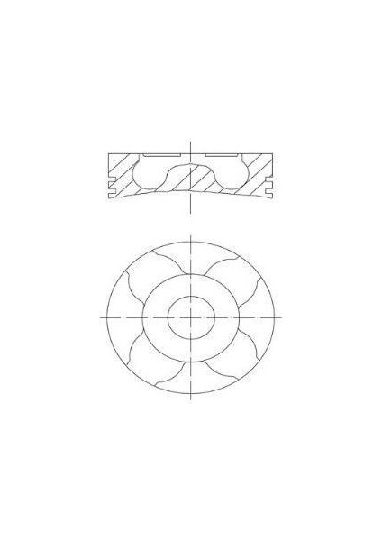 Motor Piston Segman 0.40 Palıo-Albea-Doblo 1.3 Mtj-Combo-Corsa-Merıva-Tıgra 1.3 Cdtı 70.00