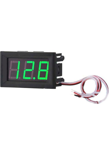 Dijital Mini Votmetre 0.56" Dc 0 30V Yeşil Işıklı