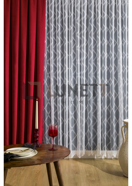 Kullanıma Bordo Rengi Sık Pile 1x3 Dikim Fon Perde Tek Kanat 9206 modelleri