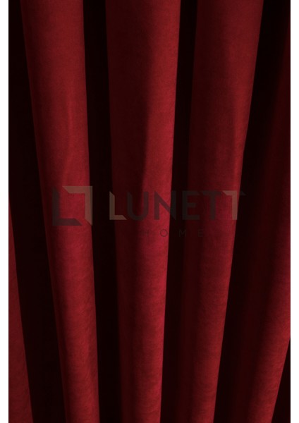 Kullanıma Bordo Rengi Sık Pile 1x3 Dikim Fon Perde Tek Kanat 9206 fırsatları