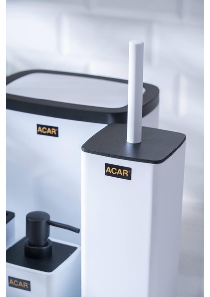 Astoria Akrilik 5 Parça Banyo Seti - Beyaz fırsatları