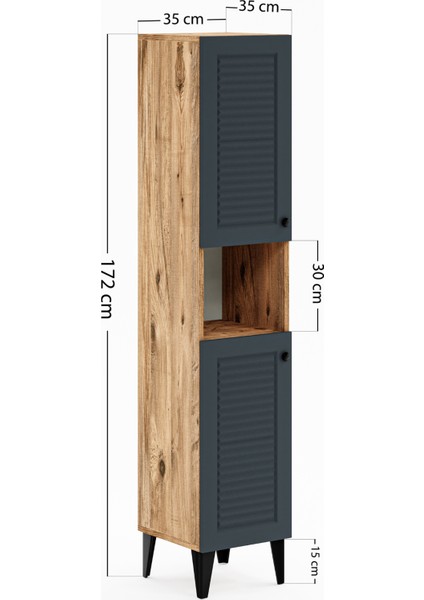 Dscmoduler Lux Banyo Dolabı