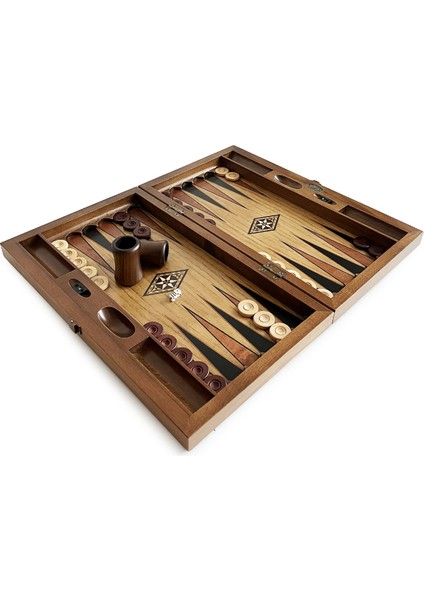 Infiniti Numeratörlü Ahşap Tavla Ceviz modelleri