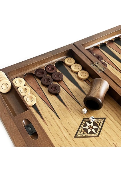 Infiniti Numeratörlü Ahşap Tavla Ceviz indirimleri