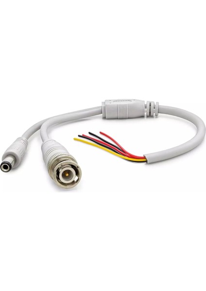 Power Kablo Dc + Bnc 60 cm 10 Adet