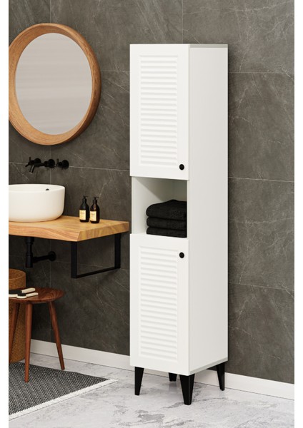 Dsc Moduler Lux Banyo Dolabı Beyaz