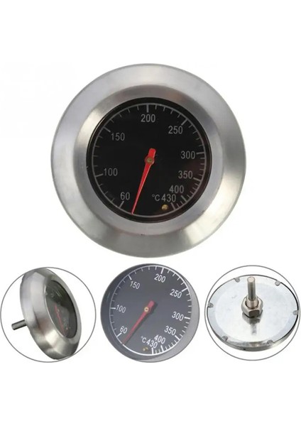 Yüksek Sıcalık Termometresi Barbekü Fırın 60-430 C