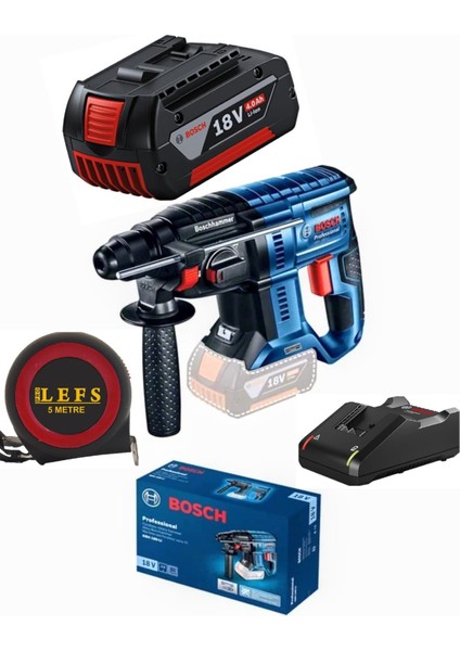 Gbh 180 Li 4 Ah Tek Bataryalı Professional Şarjlı Kırıcı-Delici
