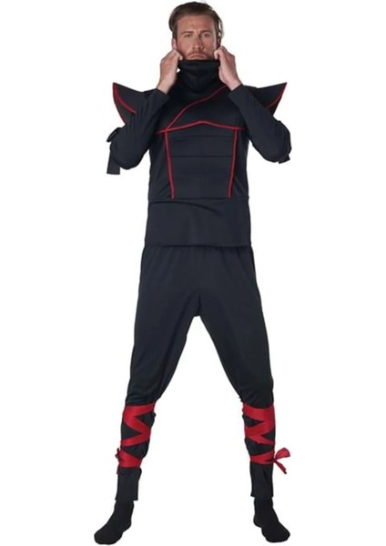 KADIKÖY KOSTÜM Yetişkin Ninja Kostümü