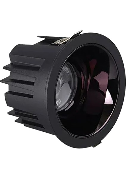 7W Pro LED Spot Siyah Kasa (4000K)