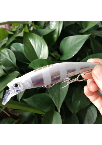 Swolfy 3 Adet 9 cm 33G Batan Minnow Sabit Ağırlık Balıkçılık Cazibesi Wobbler Kıyı Kaya Alabalık Yem Yeni Aksesuarlar Mücadele fiyatları