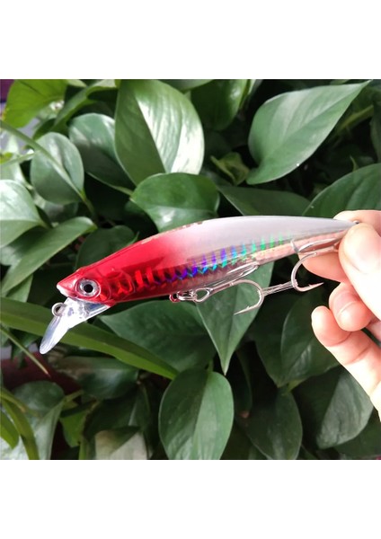 Swolfy 3 Adet 9 cm 33G Batan Minnow Sabit Ağırlık Balıkçılık Cazibesi Wobbler Kıyı Kaya Alabalık Yem Yeni Aksesuarlar Mücadele modelleri