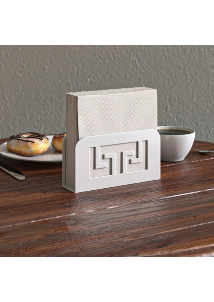 Beyaz Dekoratif Peçetelik – Şık ve Modern Tasarım, Dayanıklı ve Estetik Masa Aksesuarı fiyatları